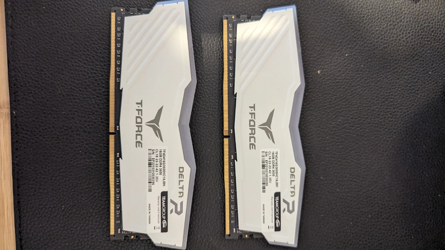 TEAMGROUP T-FORCE DELTA RGB DDR4 32GB (2x16GB) 3600MHz - photo 3