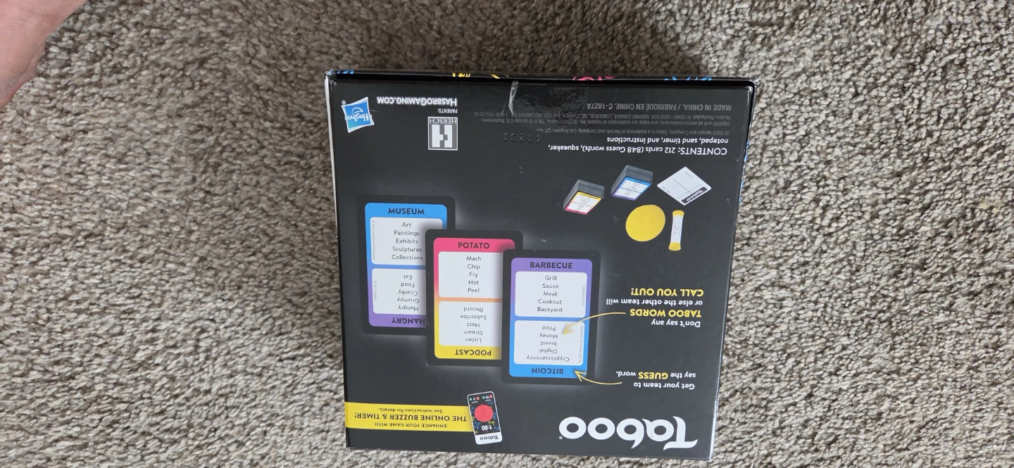 Hasbro Taboo Classic Game - photo 2