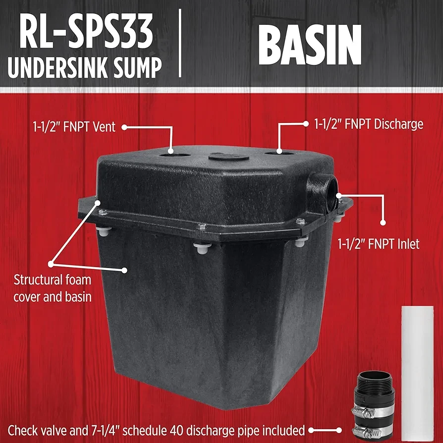RL-SPS33 Undersink Sump Pump - photo 2