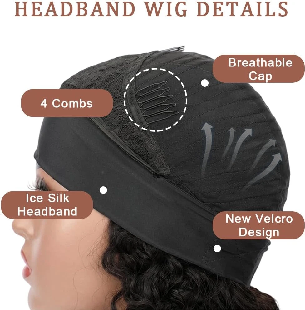 Headband Wig - Body Wave - Black - photo 5