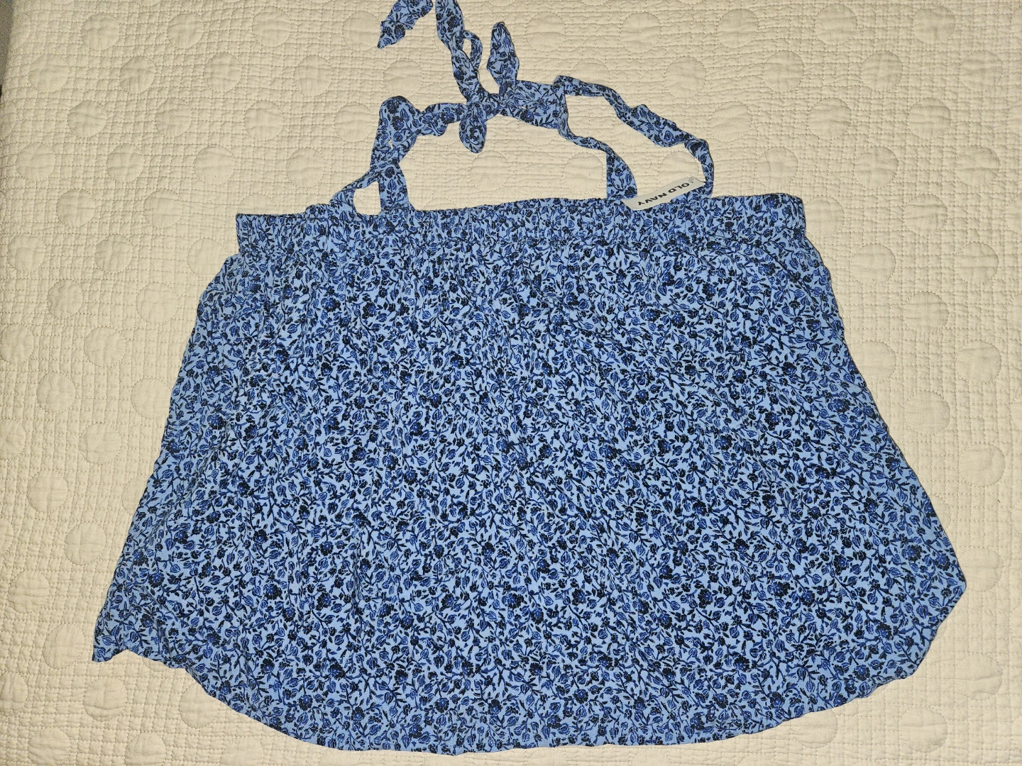 ⚽️Old Navy Blue Floral Tank Top