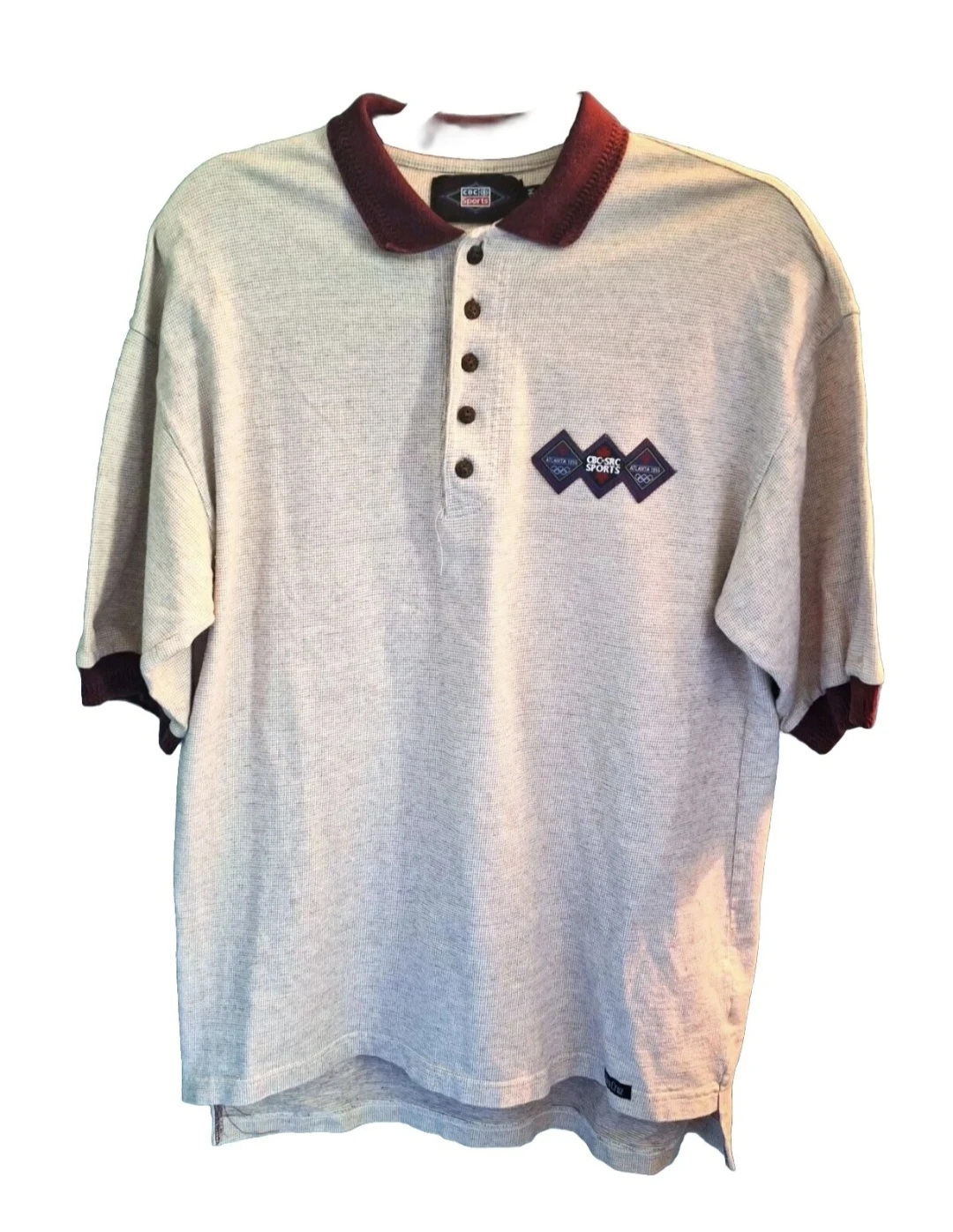 CBC Sports Atlanta 1996 Olympics Polo Shirt - M/M