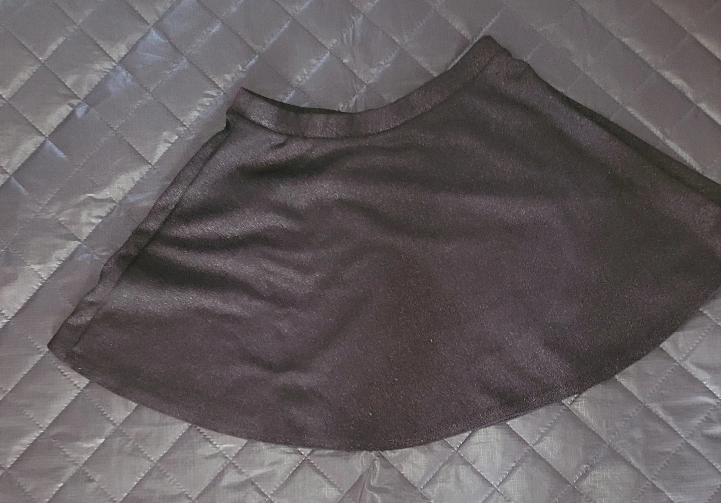 Black skater skirt
