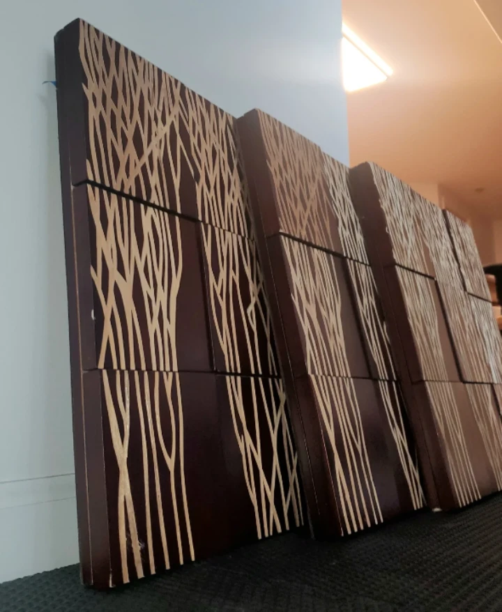 "Birch Forest" Wood Wall Art Panels