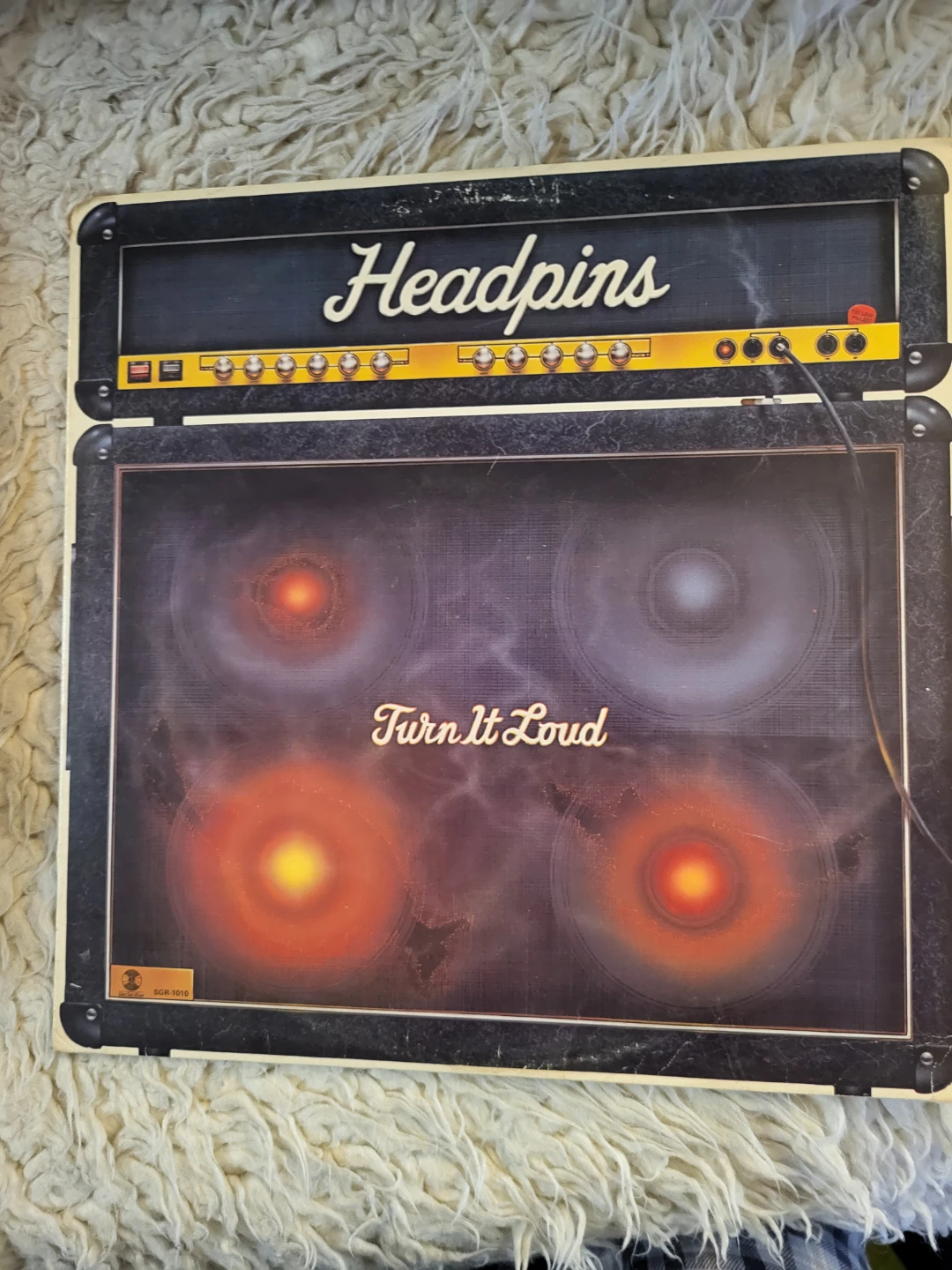 Headpins Turn It Loud Vinyl Record ⚽️