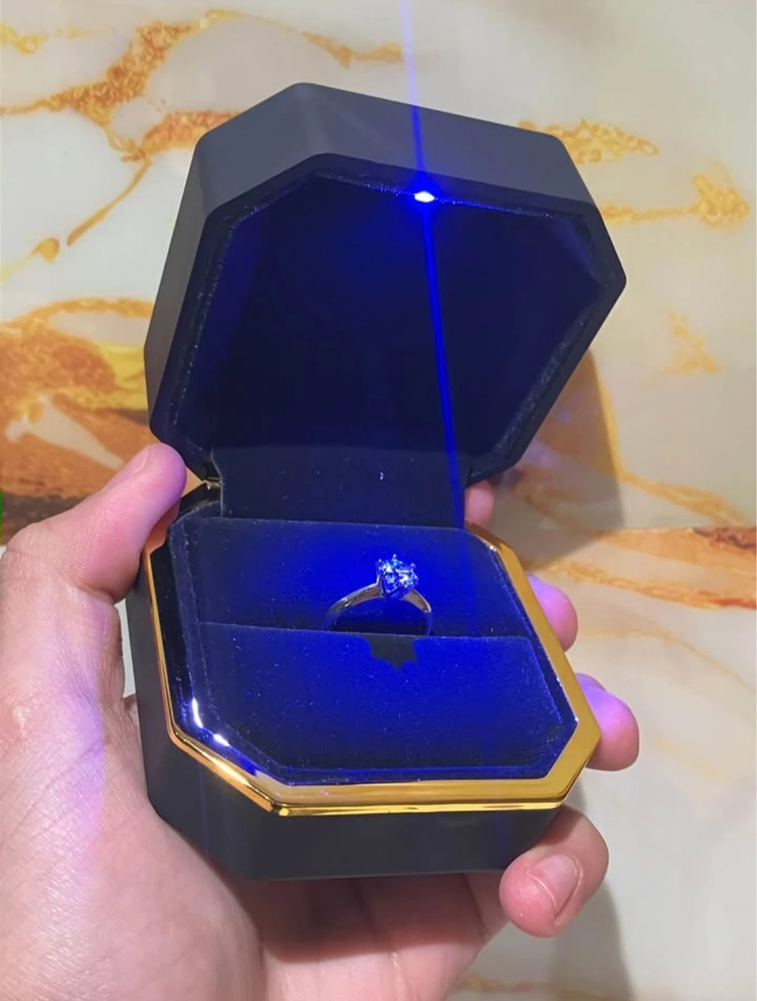 VVS1 Engagment Ring with GRA Certificate - photo 2
