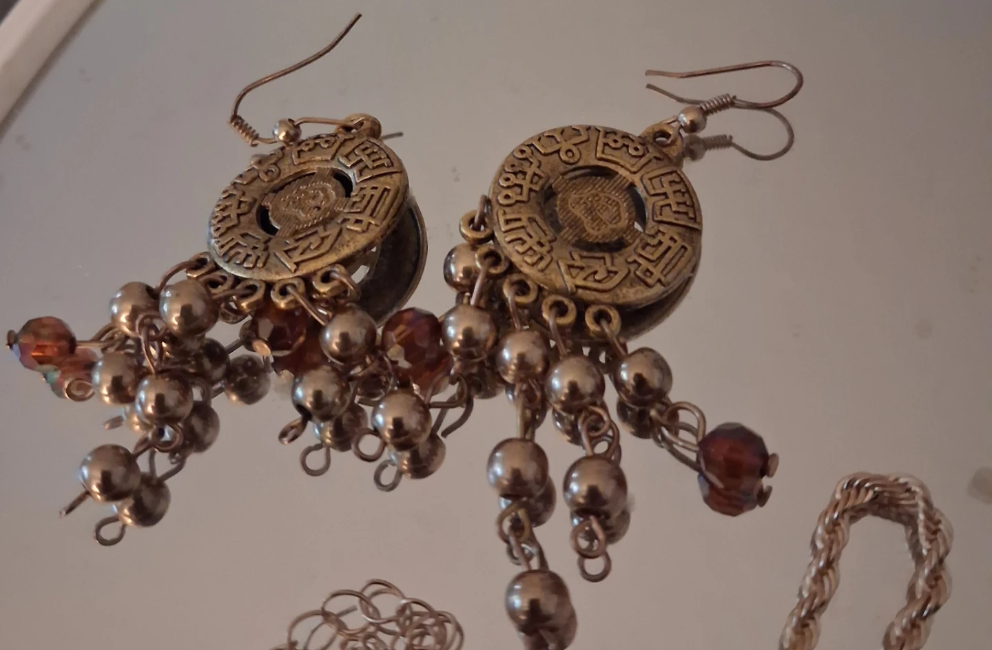 Boho Dangle Earrings & Bracelet Set - photo 2