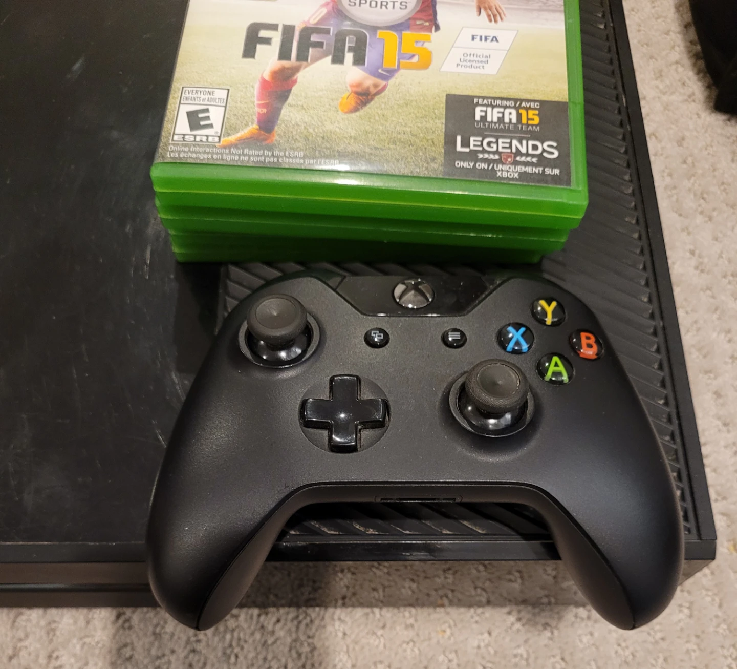 Xbox One Console with Controller and Games - photo 2