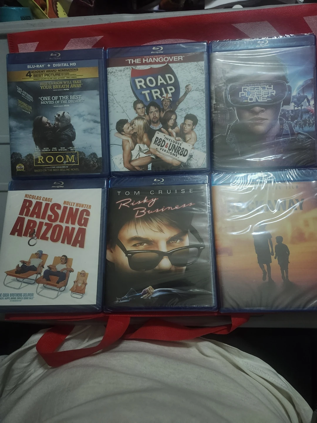 Lot of 6 Blu-ray Movies: Room, Road