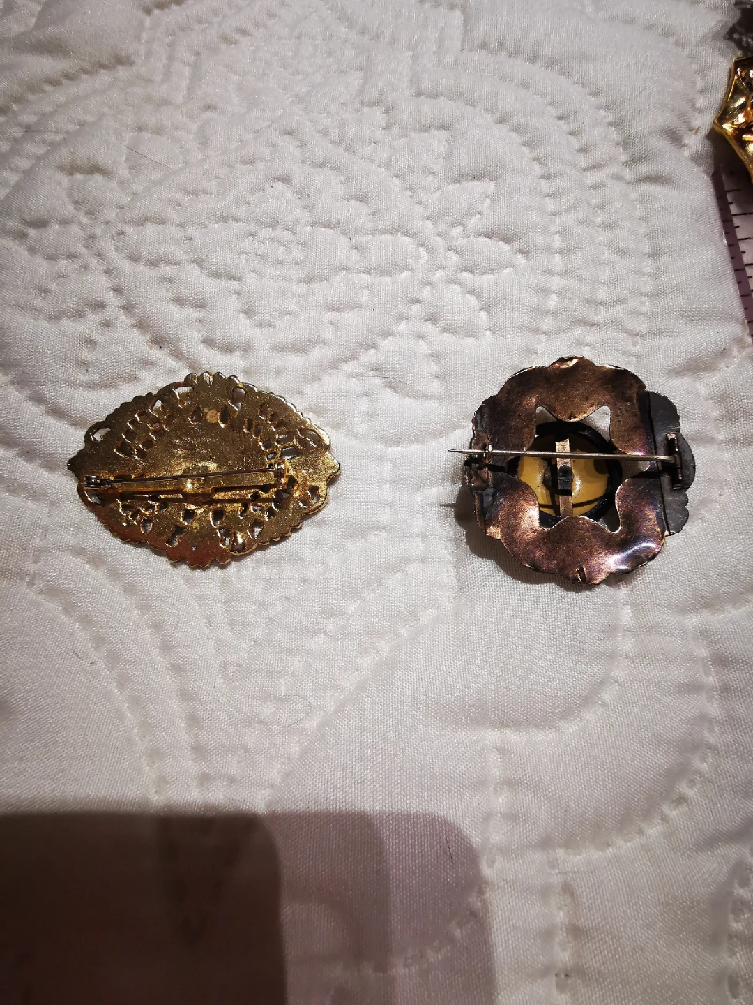 Set of 3 Vintage Brooches - photo 3