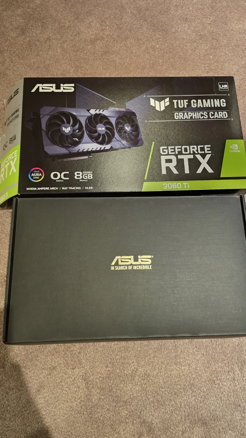 ASUS TUF GAMING GeForce RTX 3060 Ti OC Edition Graphics Card - photo 3