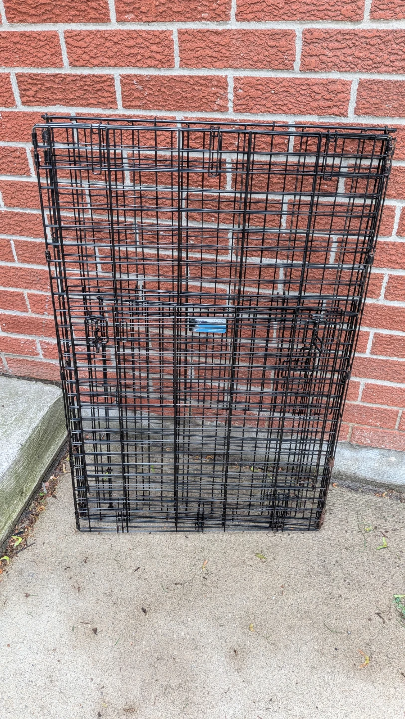 XL Wire Dog Crate - Double Door
