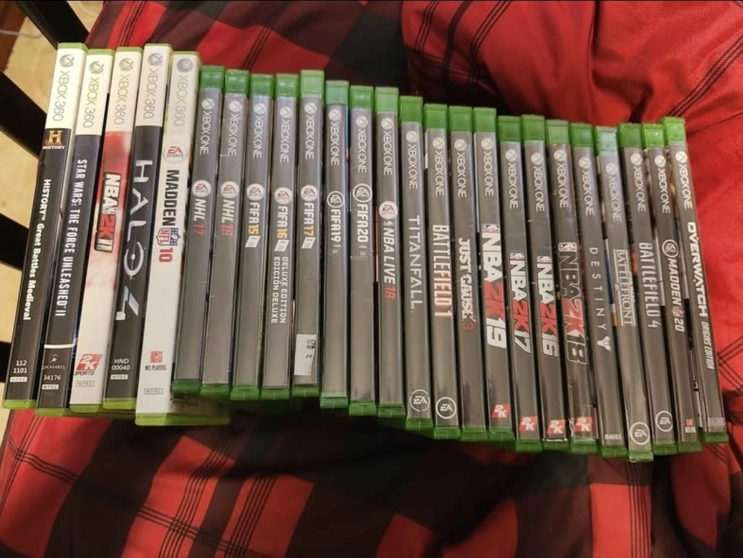 Xbox 360 and Xbox One Video Games Lot