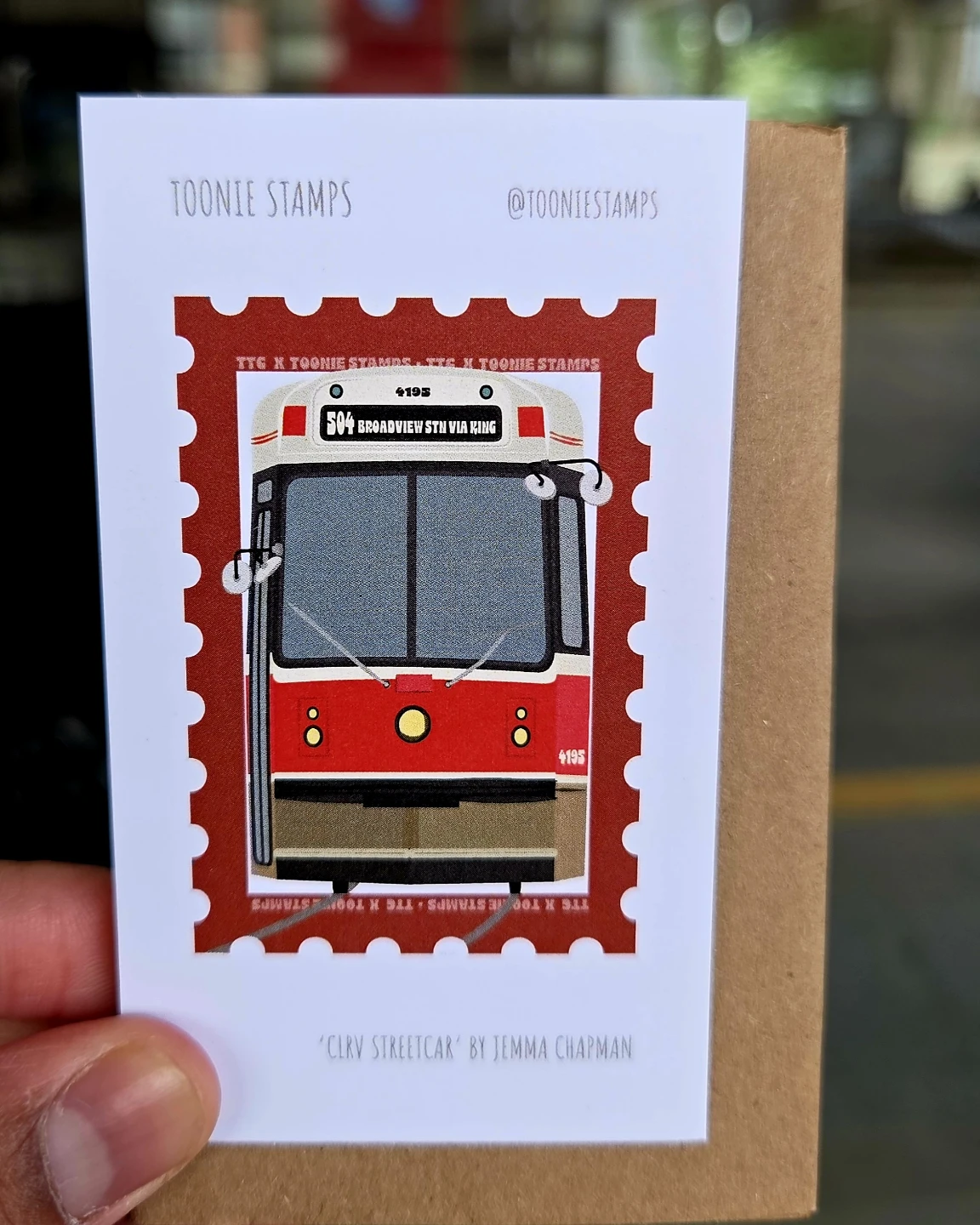 TTC Toonie Stamp