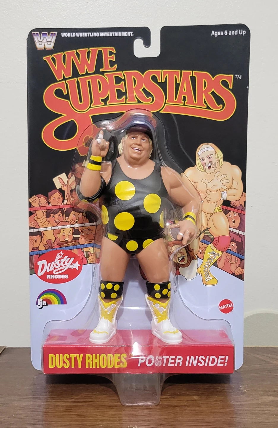 WWE Dusty Rhodes LJN Superstars Black Chase