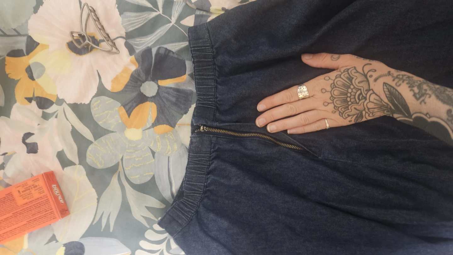 UNIQLO Denim Midi Skirt - photo 4