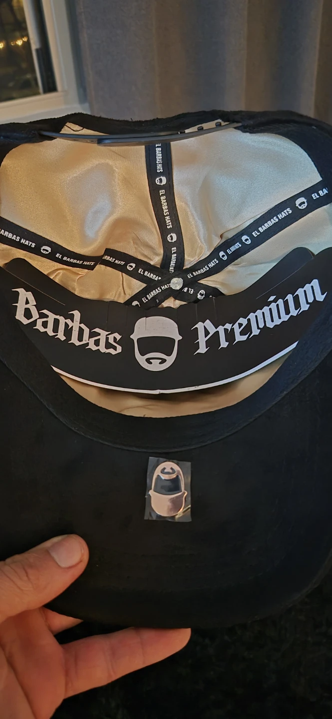 El Barbas Premium Black Baseball Cap "For All Our Haters" - photo 5