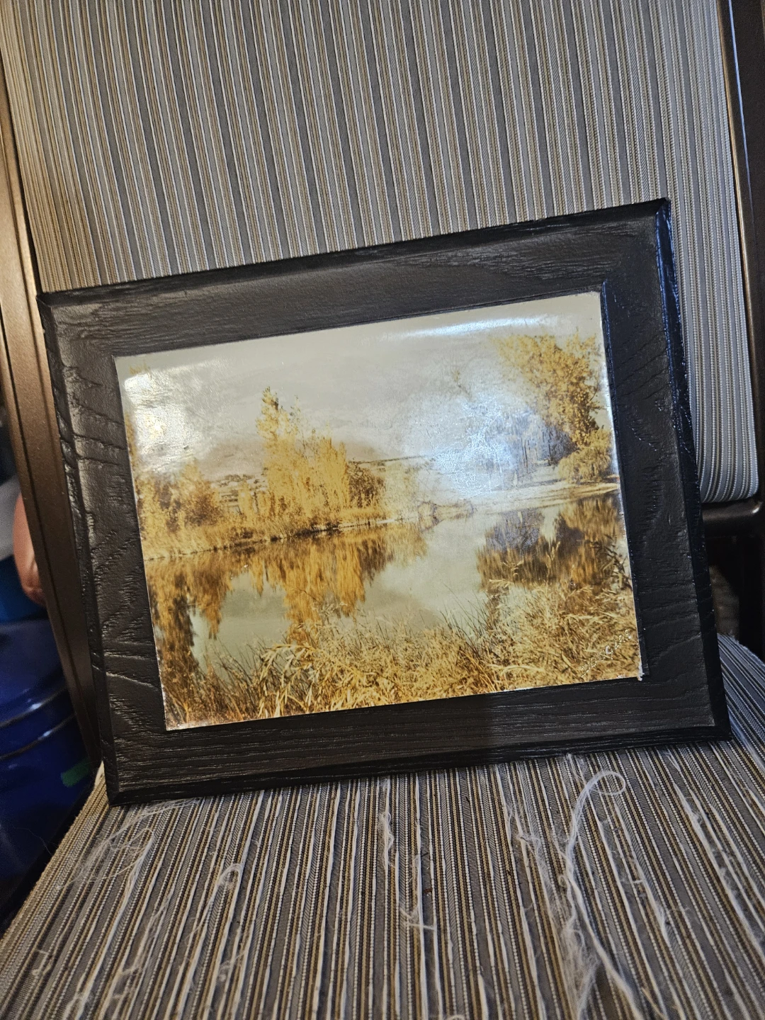 Framed Landscape Print - Fall in Osoyoos - photo 2