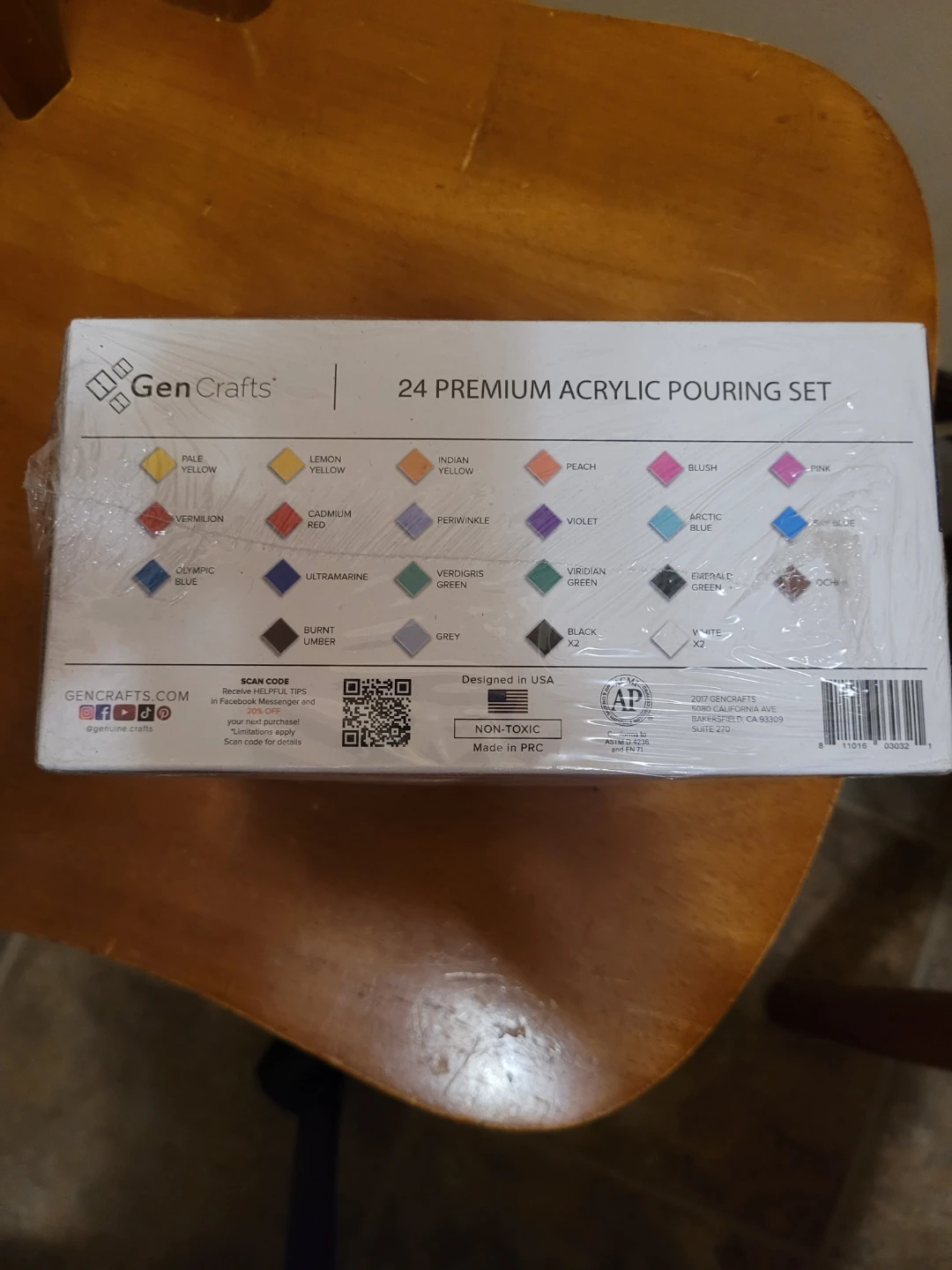 GenCrafts 24 Premium Acrylic Pouring Set - photo 2