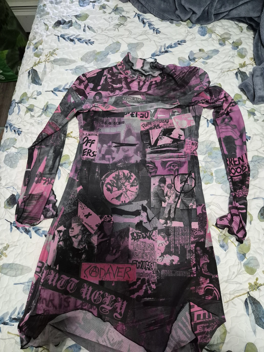Current Mood Mesh Dress