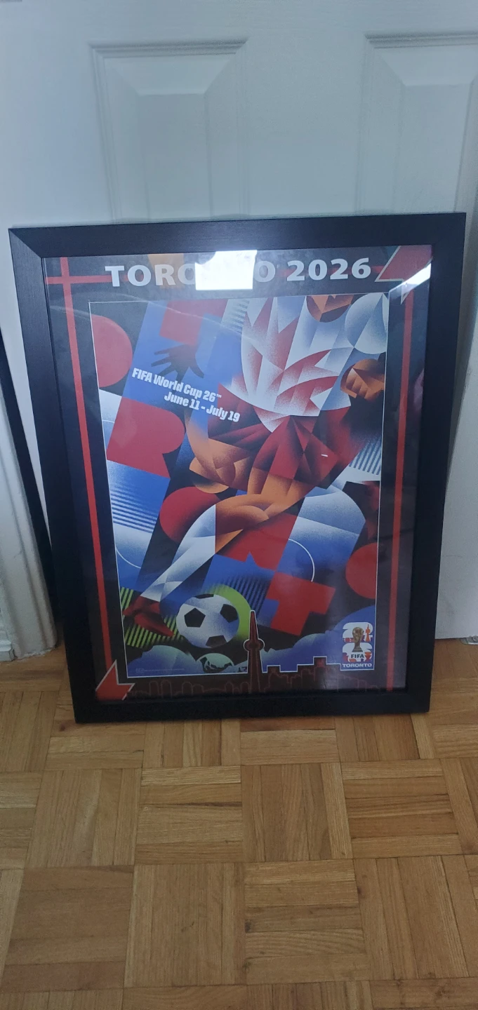 Toronto 2026 FIFA World Cup Framed Poster