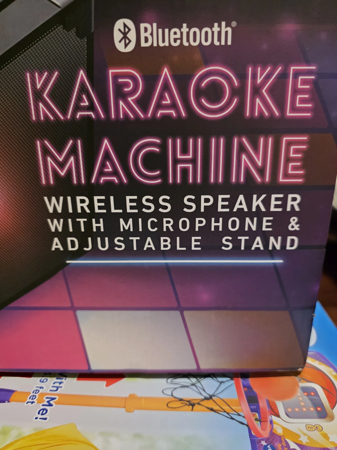 ART+SOUND Portable Karaoke Machine with Bluetooth and Microphone - photo 3