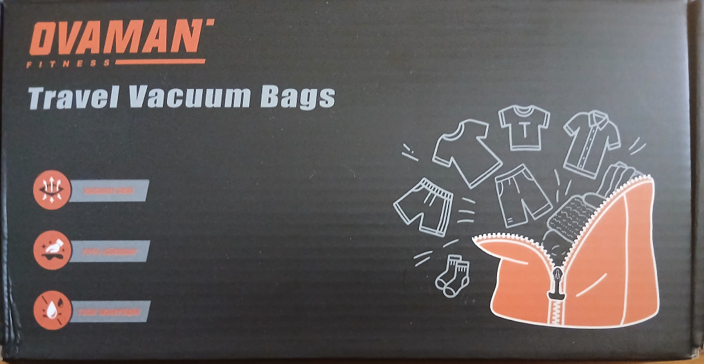 OVAMAN FITNESS Travel Vacuum Bags