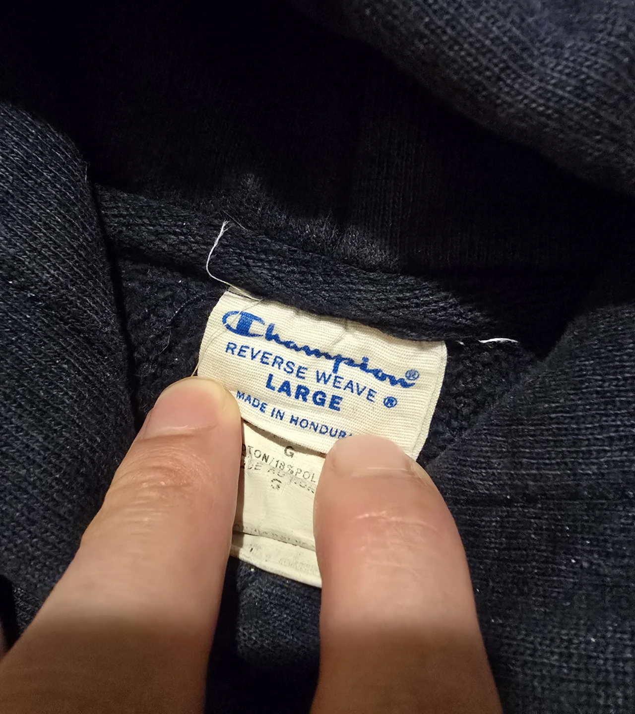 Champion Hoodie - Navy Blue/Large - photo 3