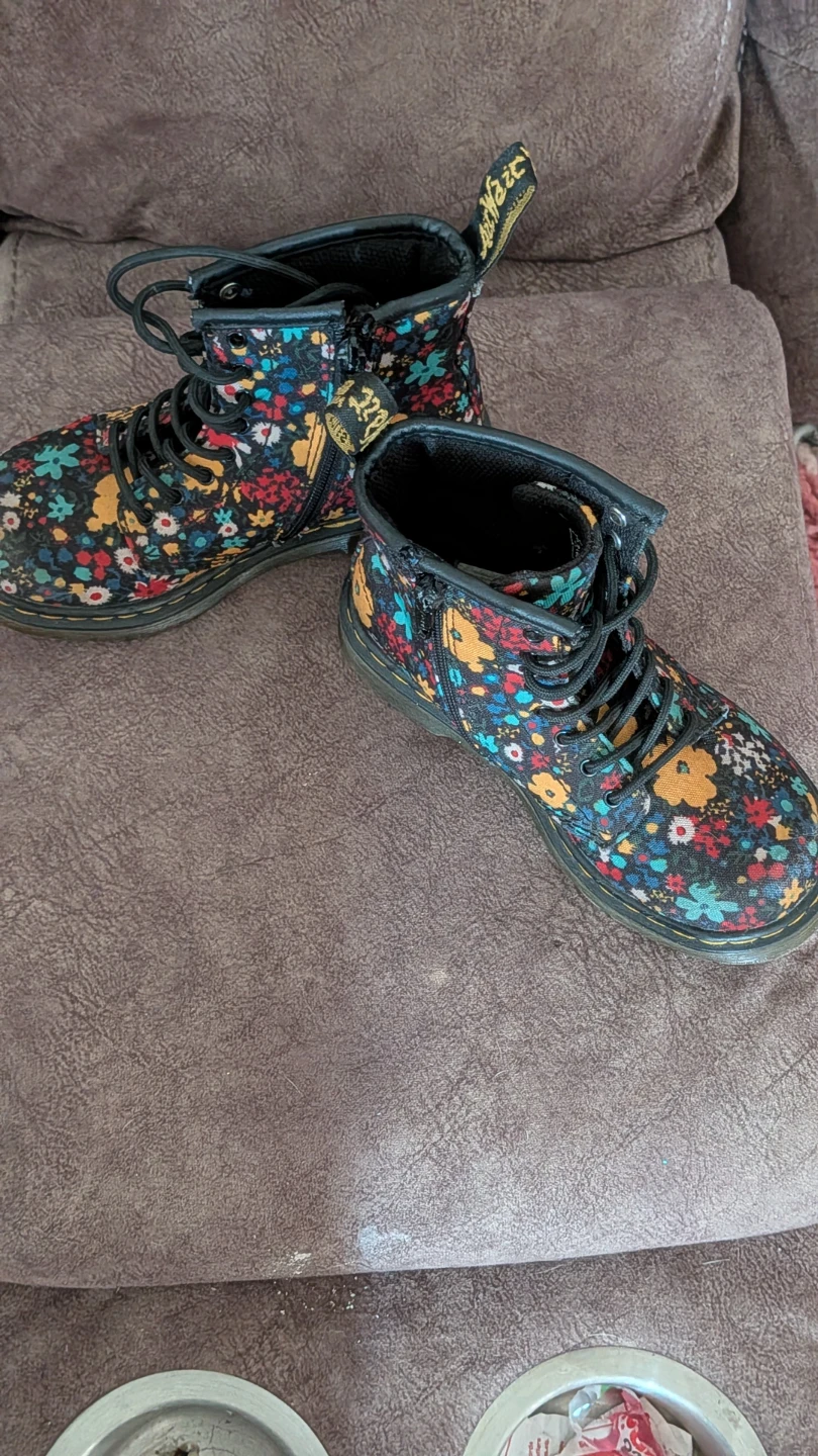Dr. Martens Floral Boots ⚽ - photo 3