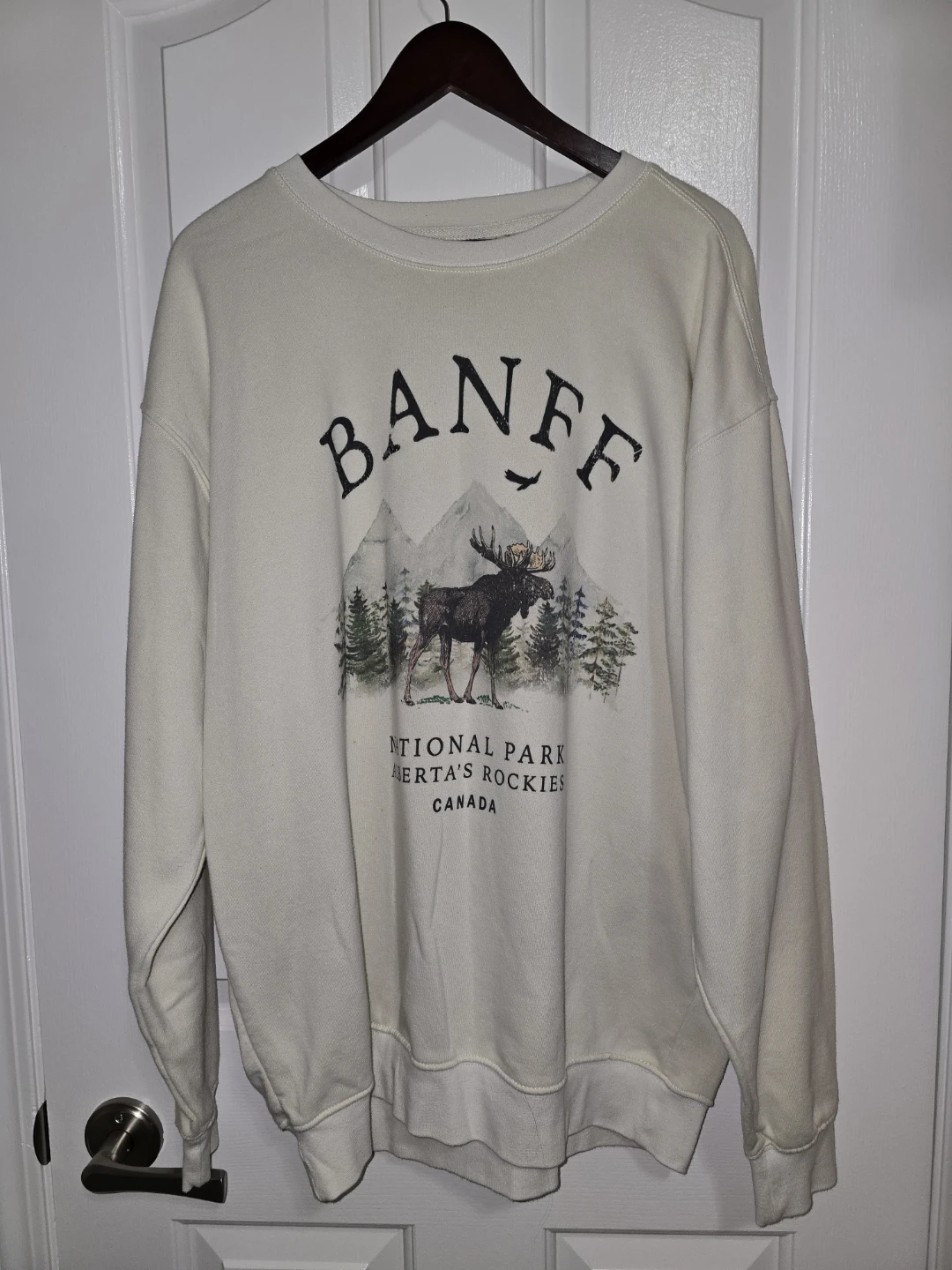 Banff National Park Moose Sweatshirt