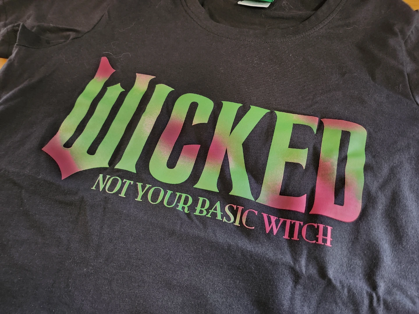 Universal Wicked Not Your Basic Witch T-Shirt- (Size S) - photo 2