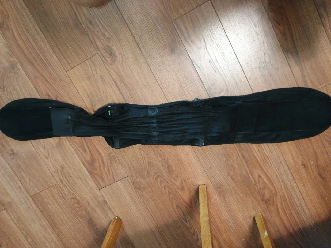 ⚽  Black Back Support Brace, adjustable - photo 2