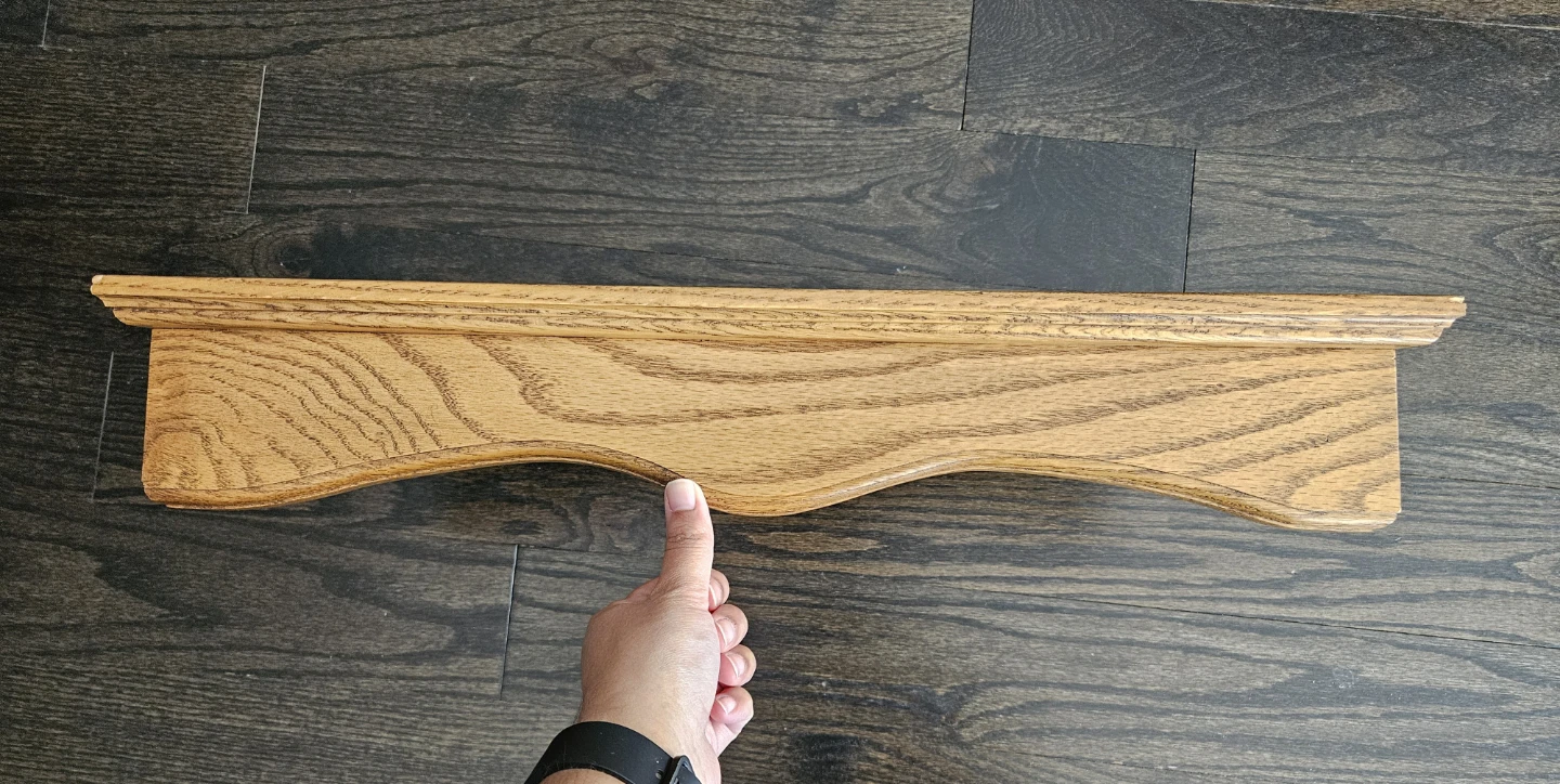 Oak Corner Shelf - photo 4