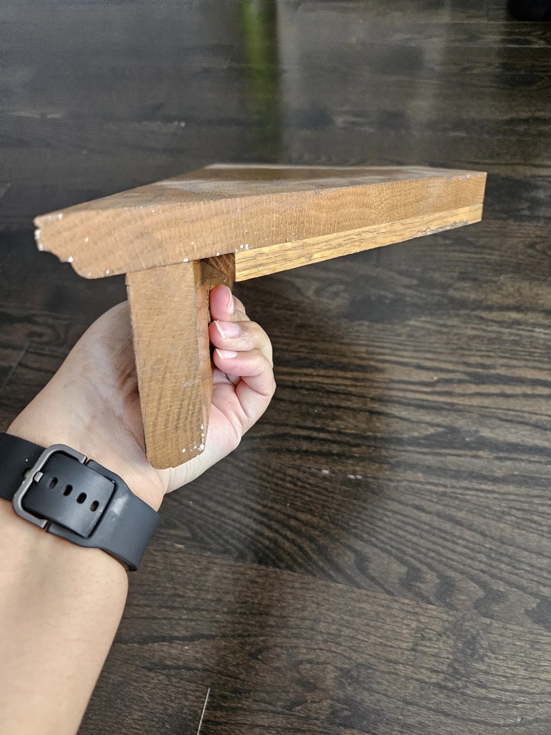 Oak Corner Shelf - photo 5