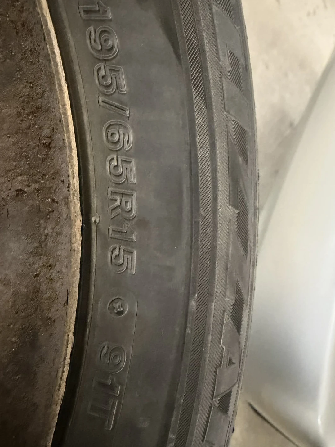 Set of 4 Winter Tires on Rims