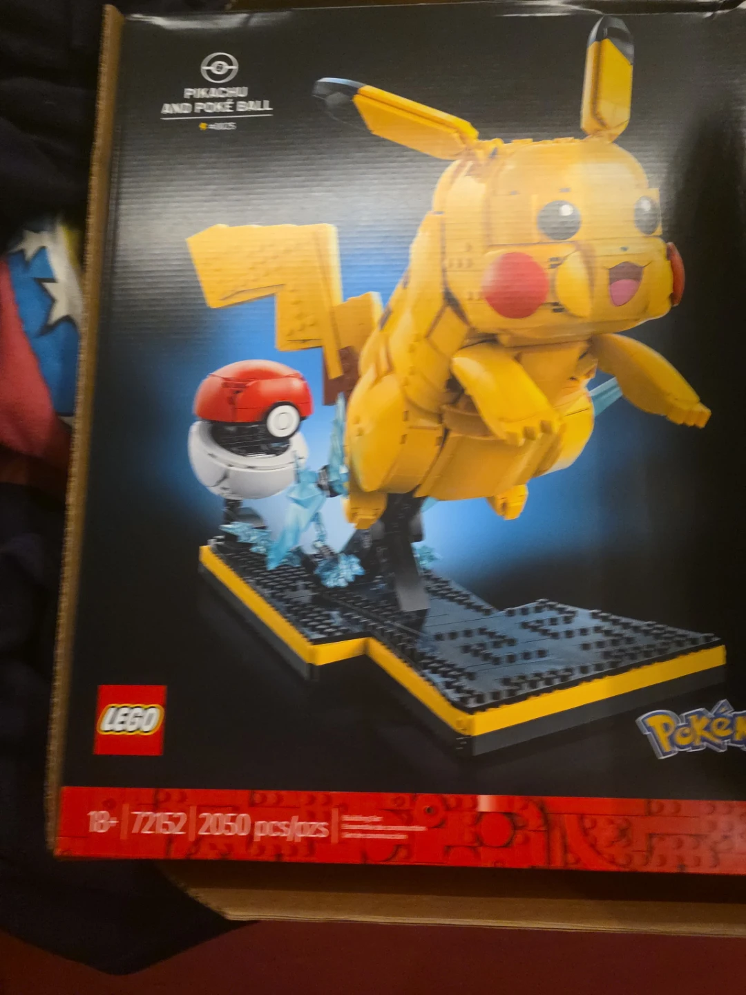 LEGO Pokemon Pikachu and Poke Ball Building Set 77025
