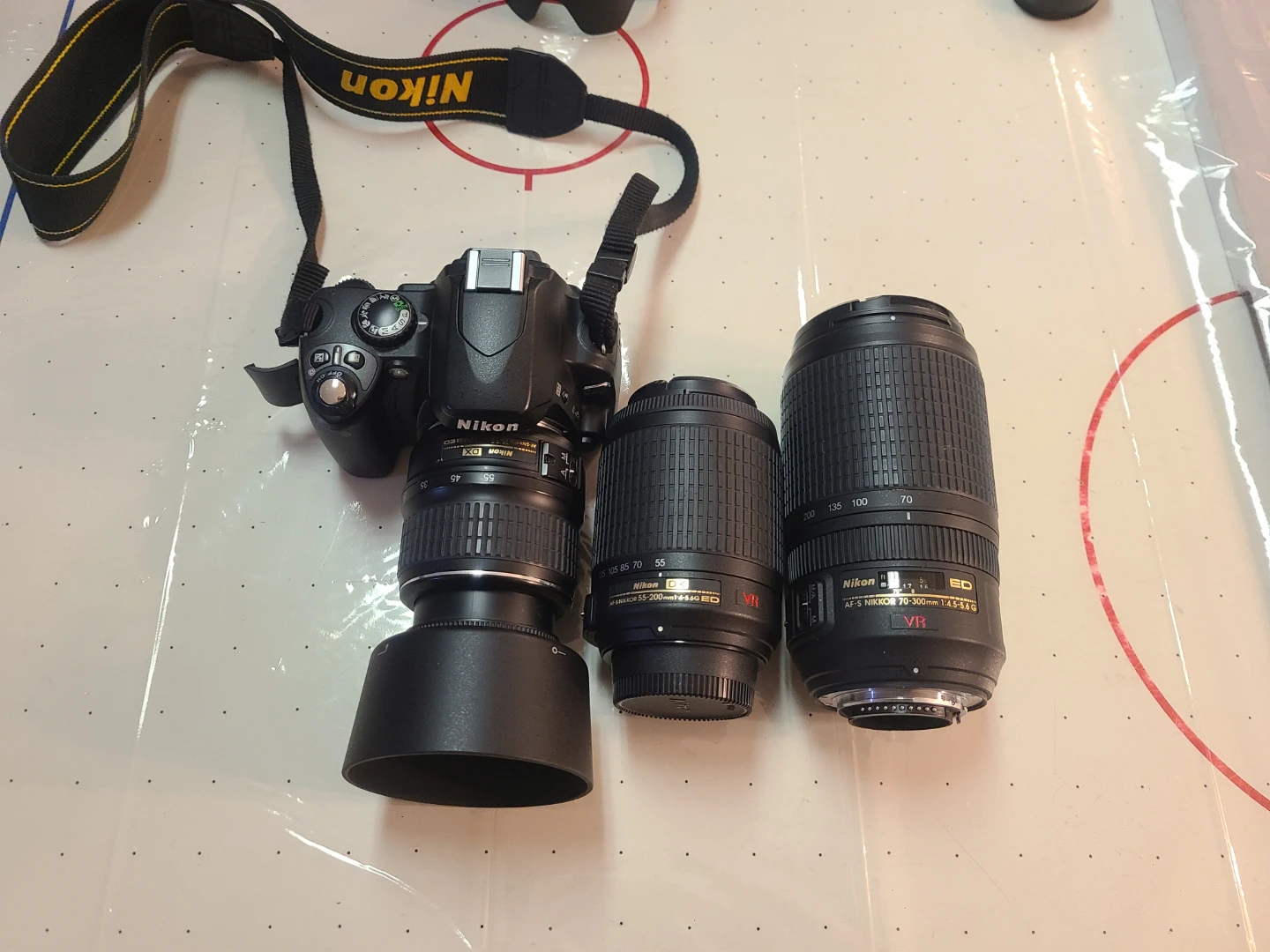Nikon DSLR Camera Kit with 3 Lenses and Bag - photo 2