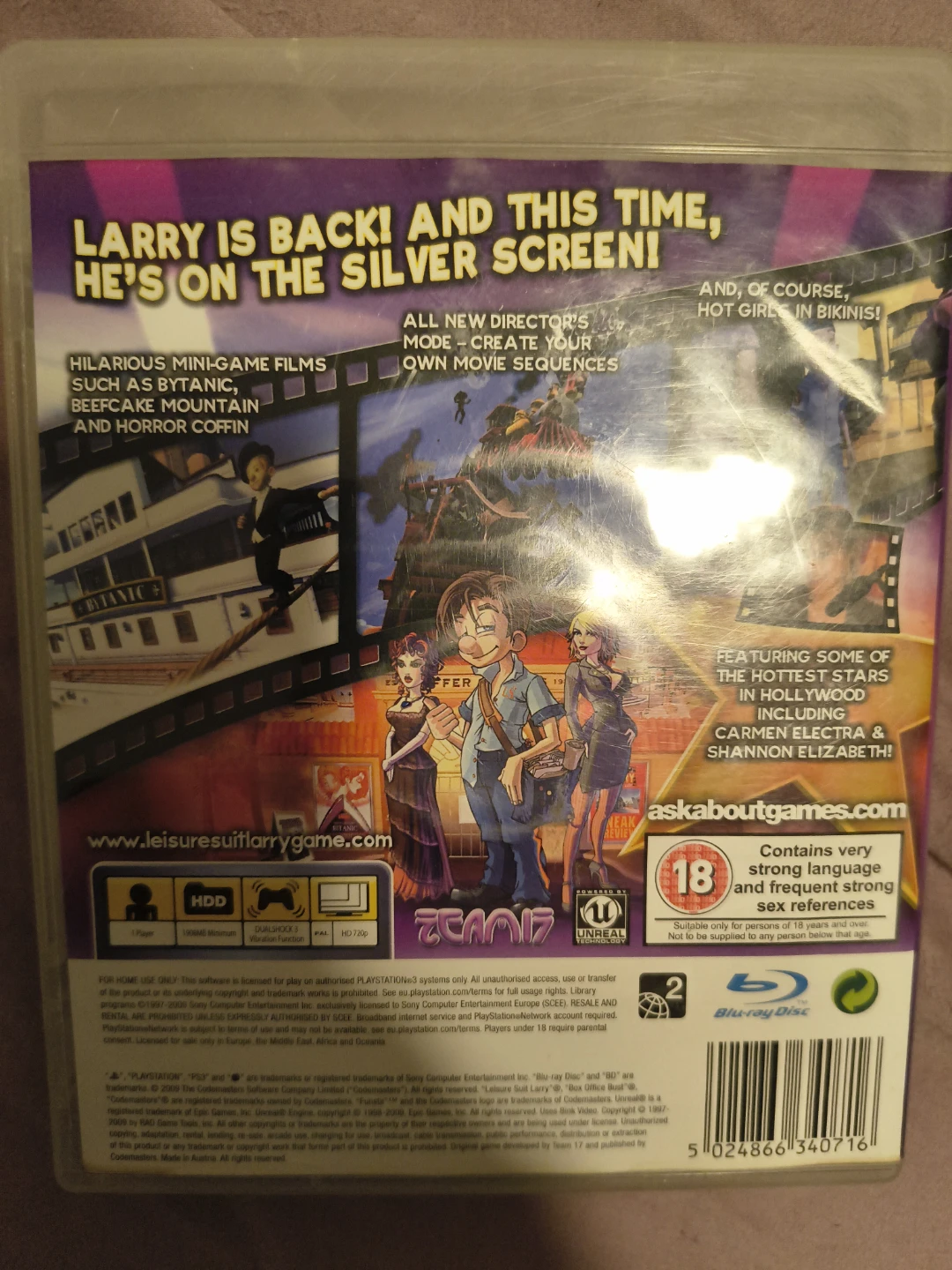 Leisure Suit Larry: Box Office Bust - PlayStation 3 Game