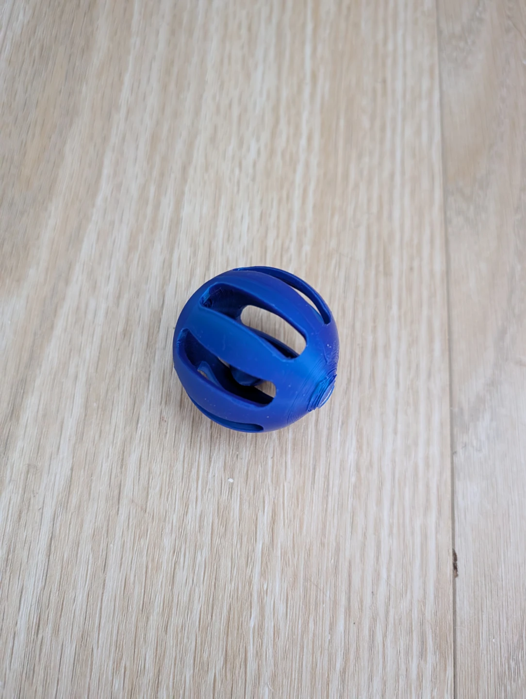 Blue Hollow cat Ball Toy
