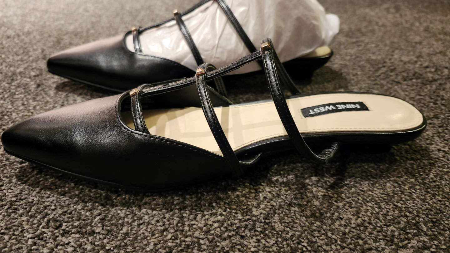 Nine West Black Mule Heels - photo 4
