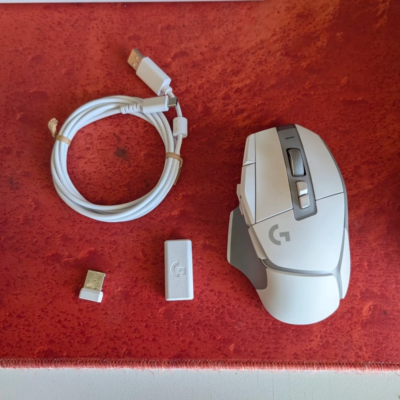 Logitech G502 X PLUS Wireless RGB Gaming Mouse White