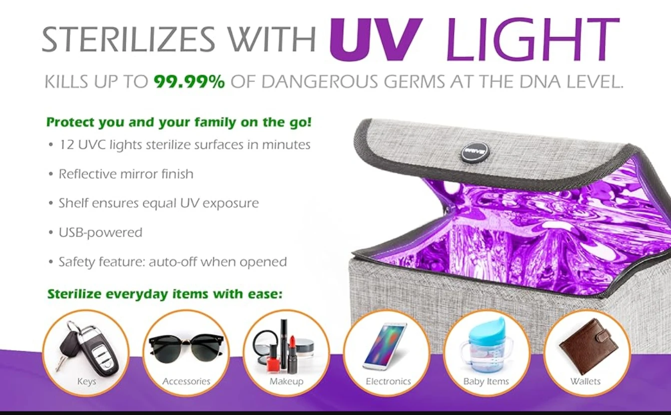 DRIVE UV Light Sanitizer Box - photo 4