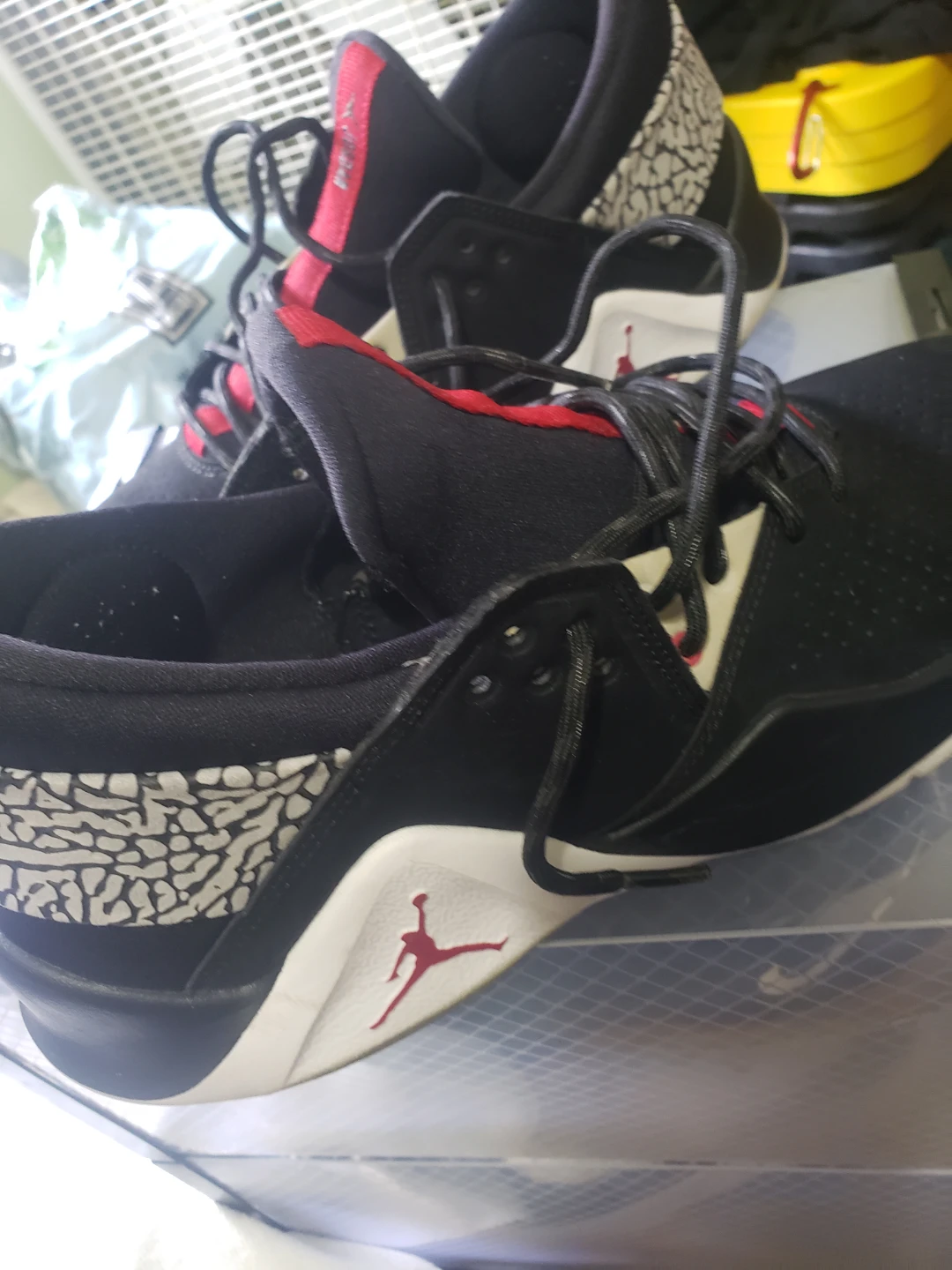 Jordan Black Basketball Shoes