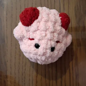 Handmade Crochet Kirby Plushie
