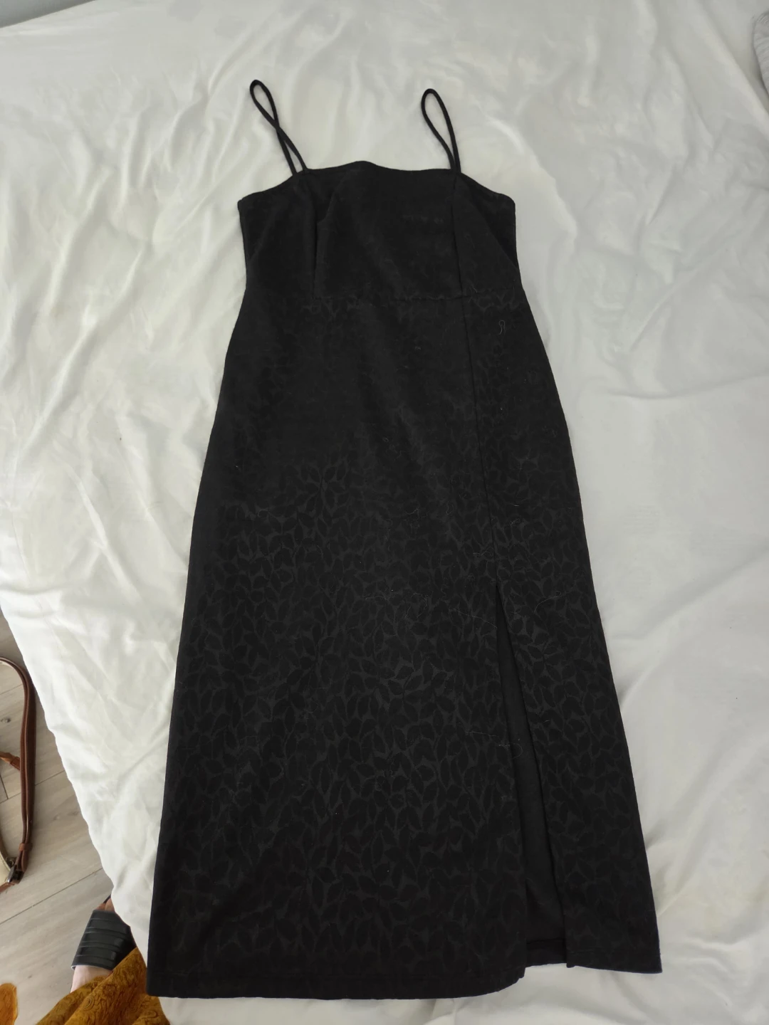 Black ZARA Dress with Spaghetti Straps