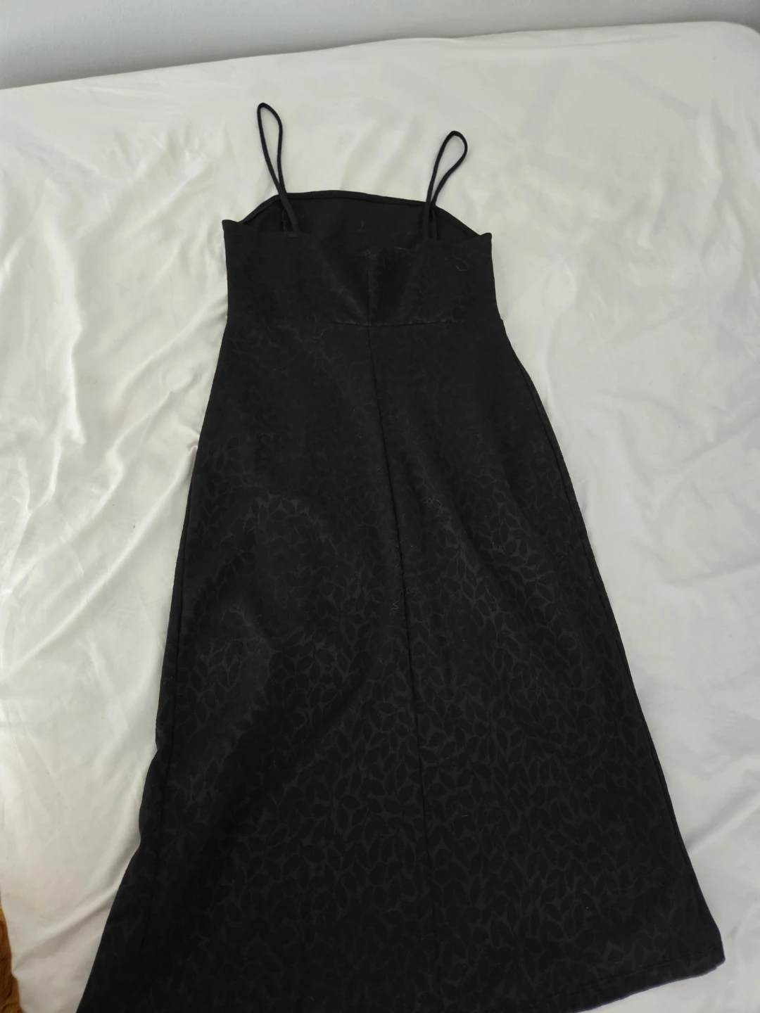 Black ZARA Dress with Spaghetti Straps - photo 2