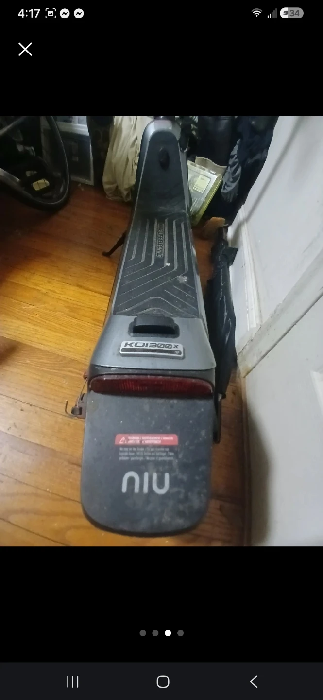 NIU KQi300X Electric Scooter - photo 2