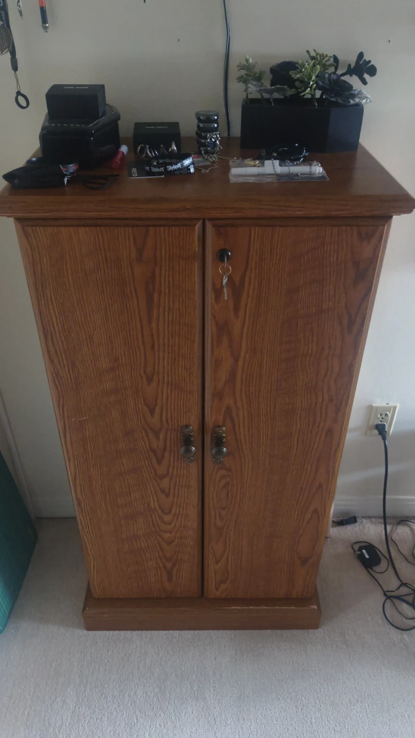 Wooden Cabinet with Doors