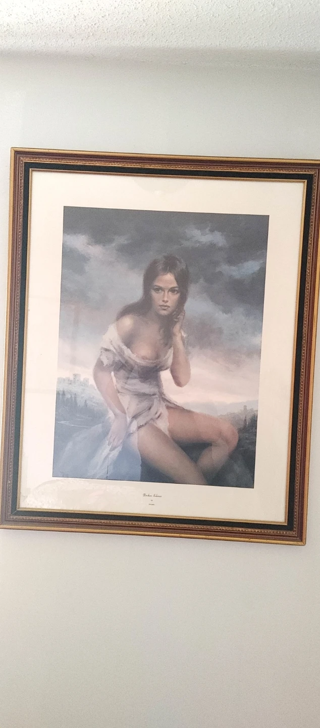 Framed Art Print "Broken Silence"
