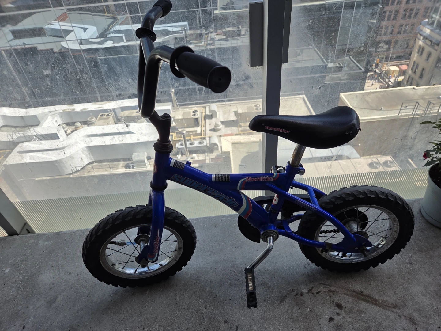 Blue Kids' Bicycle